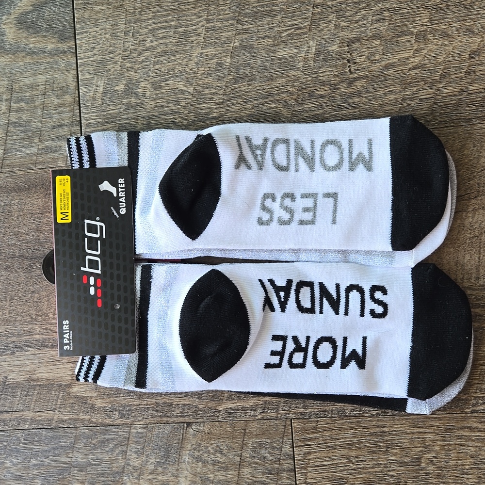 BCG Quarter Socks